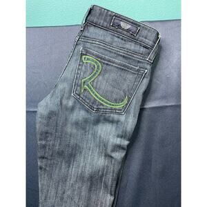 Womens Rock and Republic Berlin Low‎ Rise Straight Leg Size 24 / 35